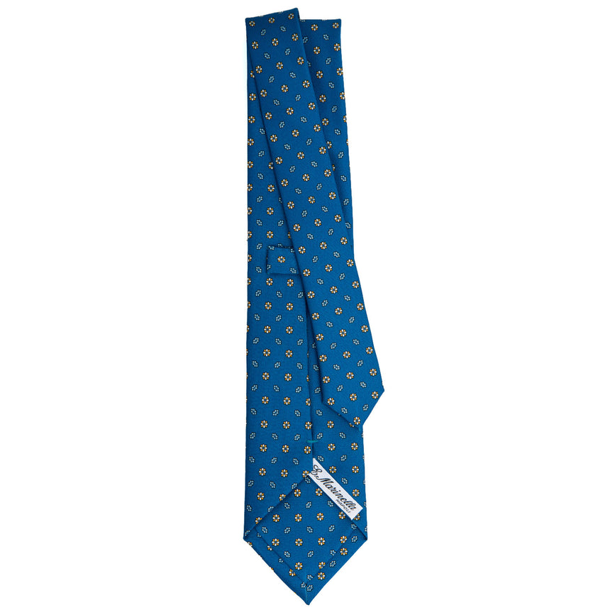 MID BLUE SARTORIAL CLASSIC SILK TIE