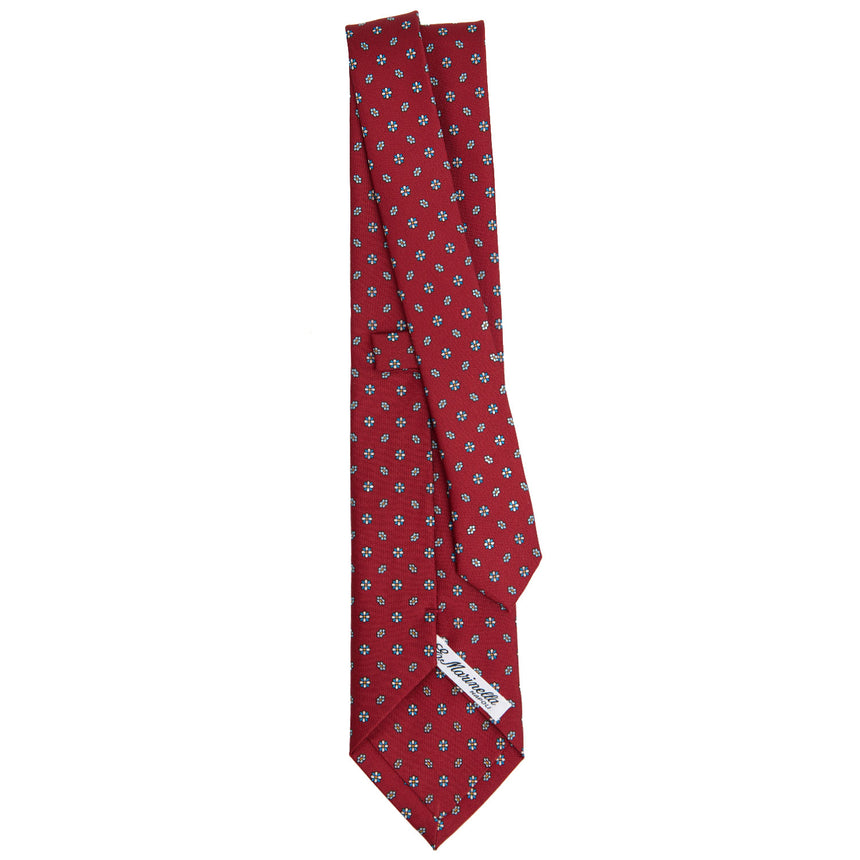BURGUNDY SARTORIAL CLASSIC SILK TIE