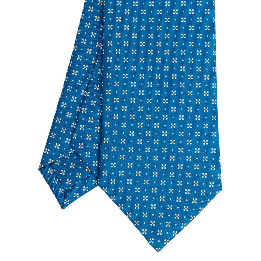 MID BLUE SARTORIAL CLASSIC SILK TIE