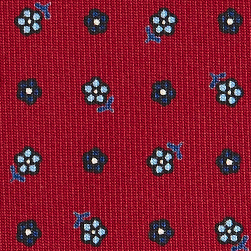 CRAVATTA SARTORIALE CLASSICA IN SETA BORDEAUX