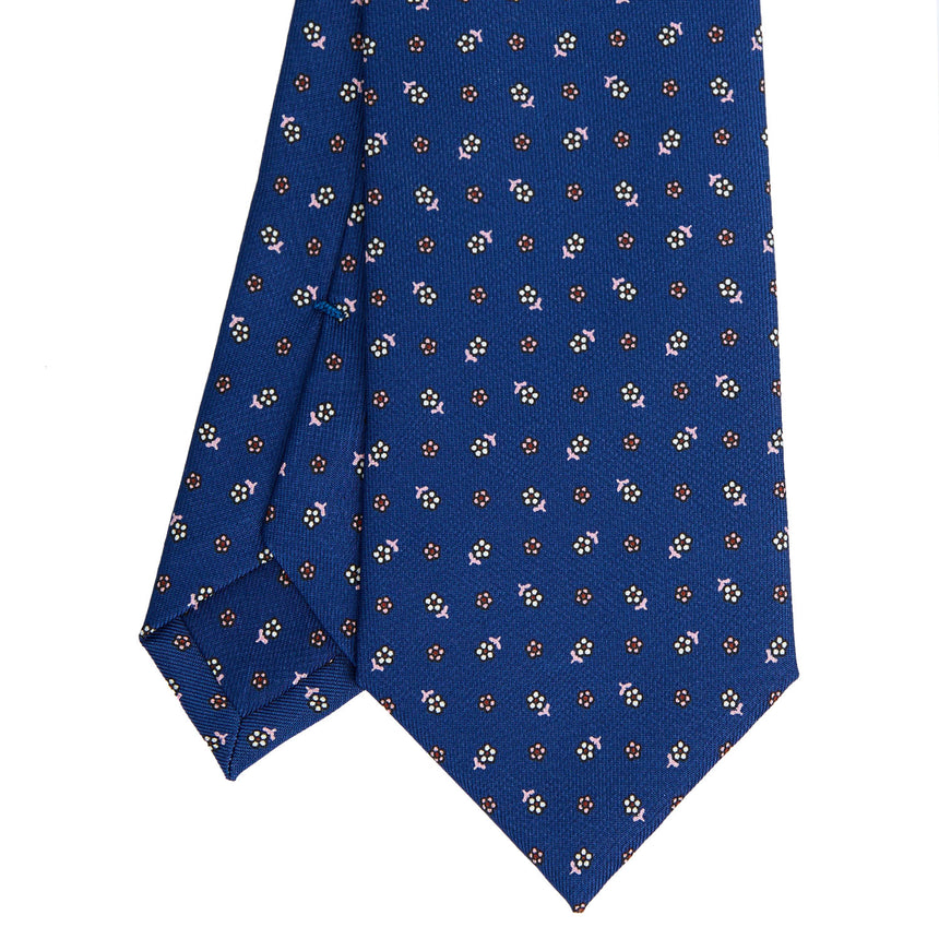 BLUE SARTORIAL CLASSIC SILK TIE