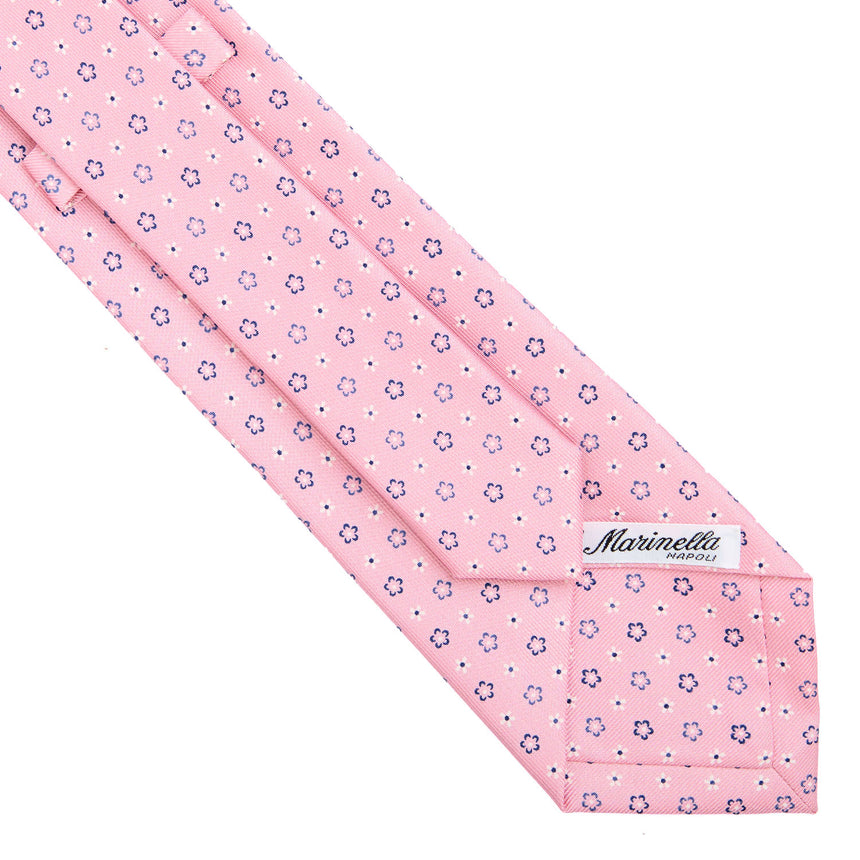 CRAVATTA SARTORIALE CLASSICA IN SETA ROSA