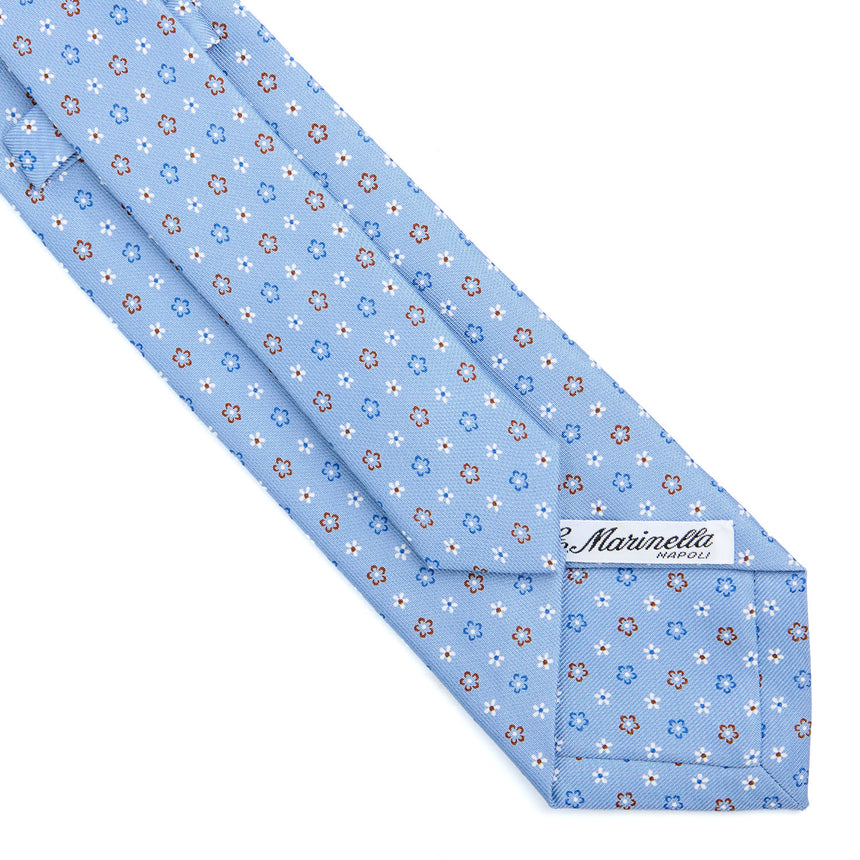 LIGHT BLUE CLASSIC SILK TIE