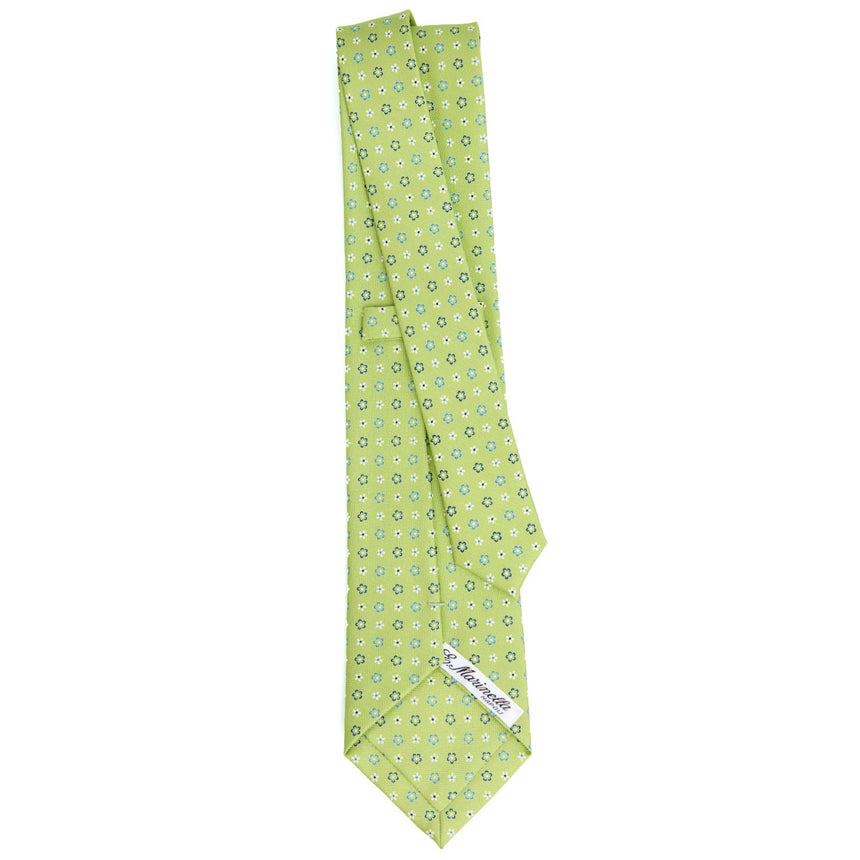 CRAVATTA SARTORIALE CLASSICA IN SETA VERDE SCURO