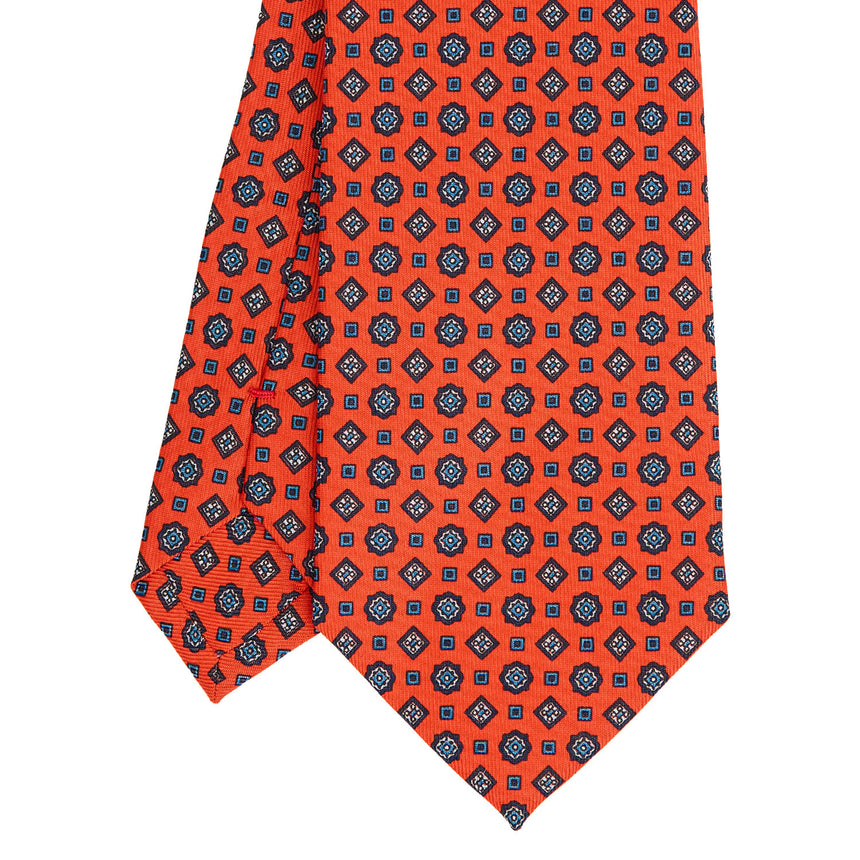 ORANGE SARTORIAL CLASSIC SILK TIE