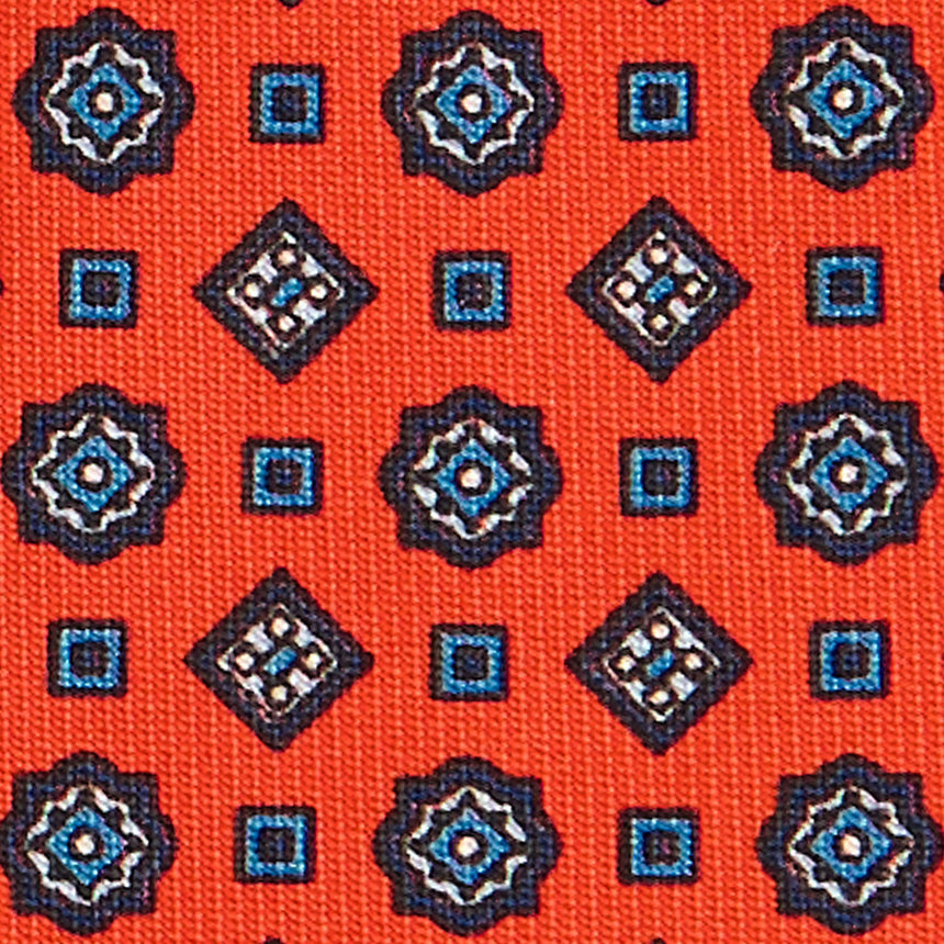 ORANGE SARTORIAL CLASSIC SILK TIE