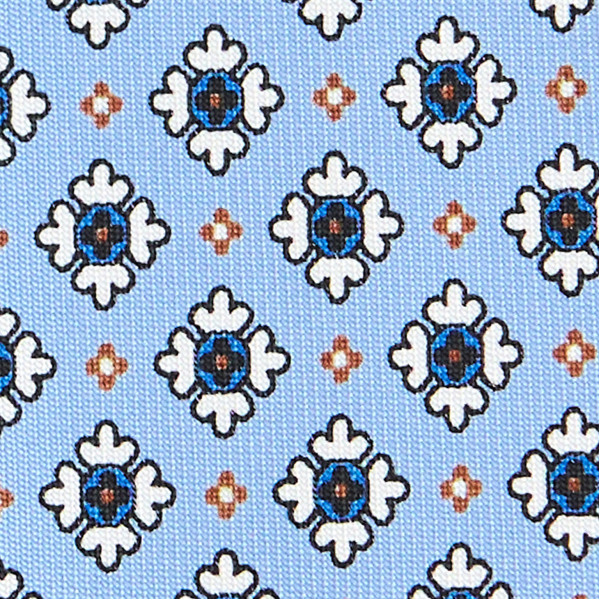 LIGHT BLUE CLASSIC SILK TIE