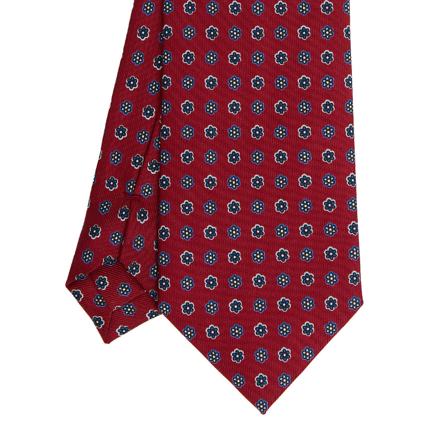 CRAVATTA SARTORIALE CLASSICA IN SETA BORDEAUX