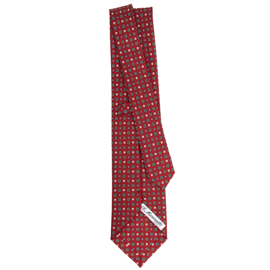 CRAVATTA SARTORIALE CLASSICA IN SETA BORDEAUX