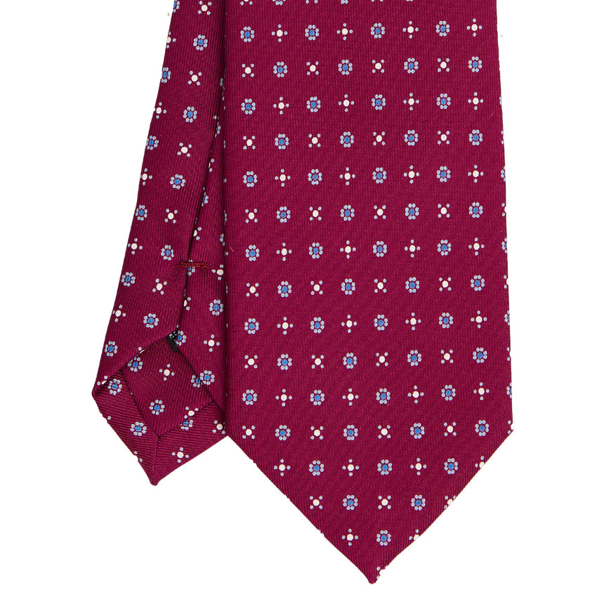 CRAVATTA SARTORIALE CLASSICA IN SETA FUCSIA