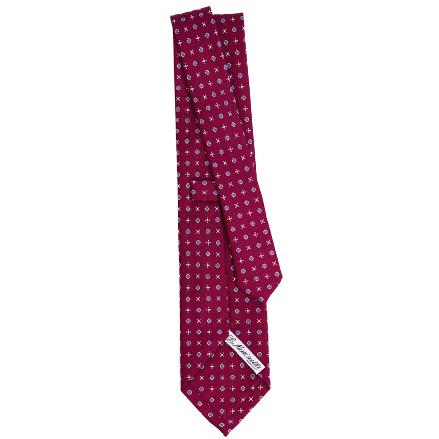 CRAVATTA SARTORIALE CLASSICA IN SETA FUCSIA