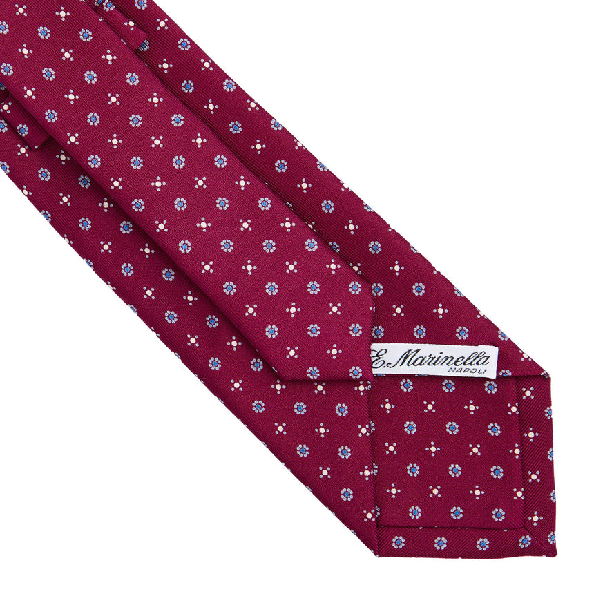 CRAVATTA SARTORIALE CLASSICA IN SETA FUCSIA