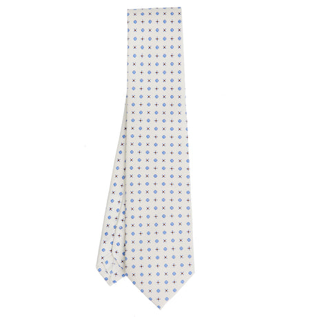 WHITE SARTORIAL CLASSIC SILK TIE