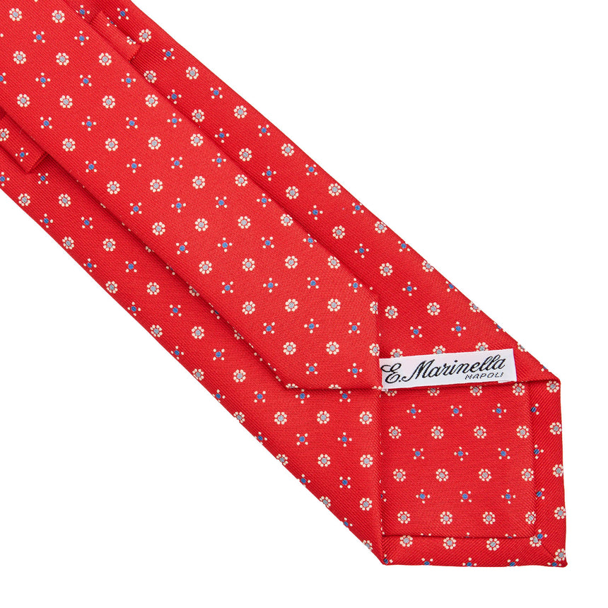CRAVATTA SARTORIALE CLASSICA IN SETA ROSSA