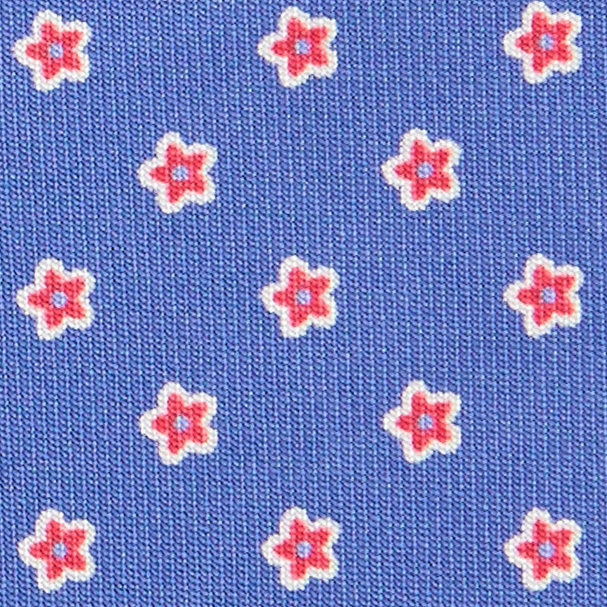 CRAVATTA SARTORIALE CLASSICA IN SETA AZZURRO POLVERE
