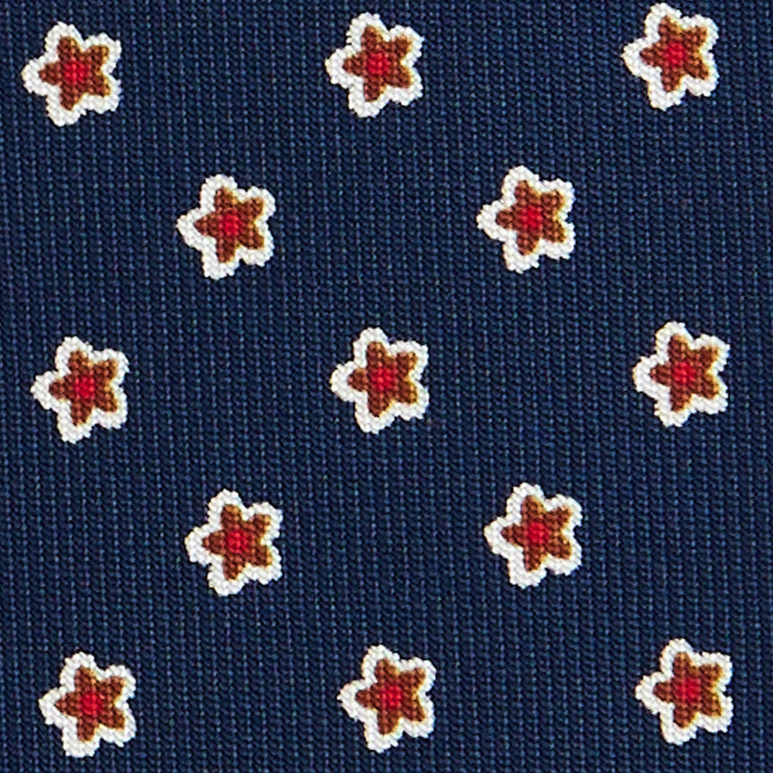 CRAVATTA SARTORIALE CLASSICA IN SETA BLU