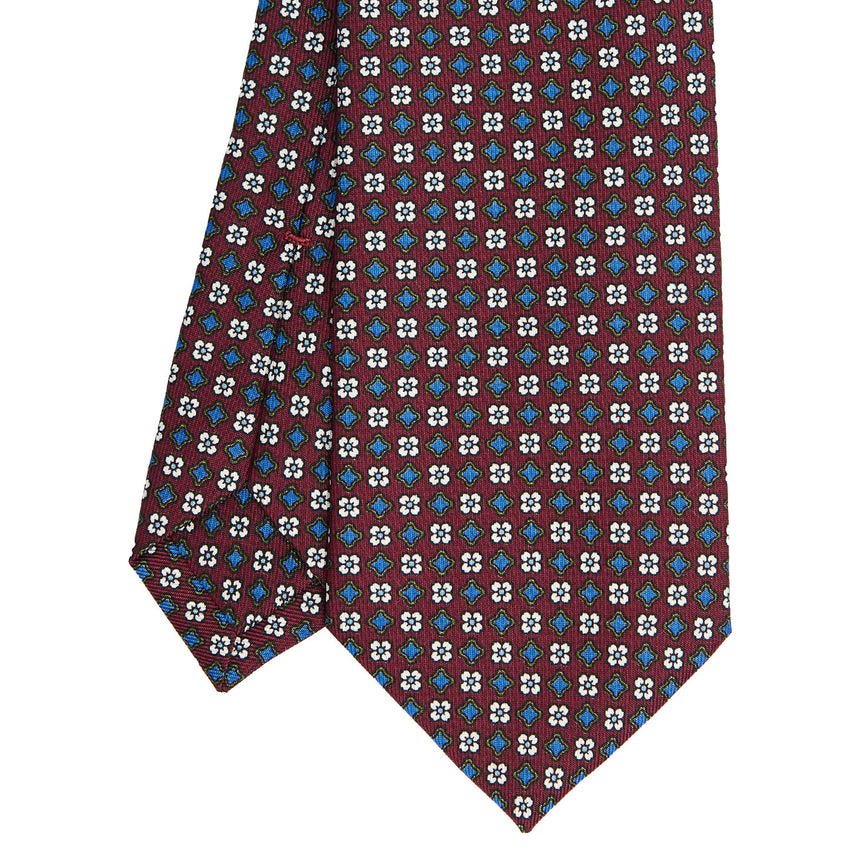 CRAVATTA SARTORIALE CLASSICA IN SETA BORDEAUX