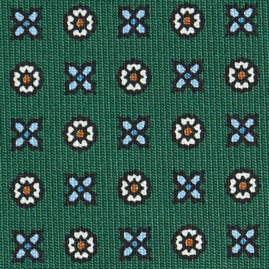 DARK GREEN SARTORIAL CLASSIC SILK TIE