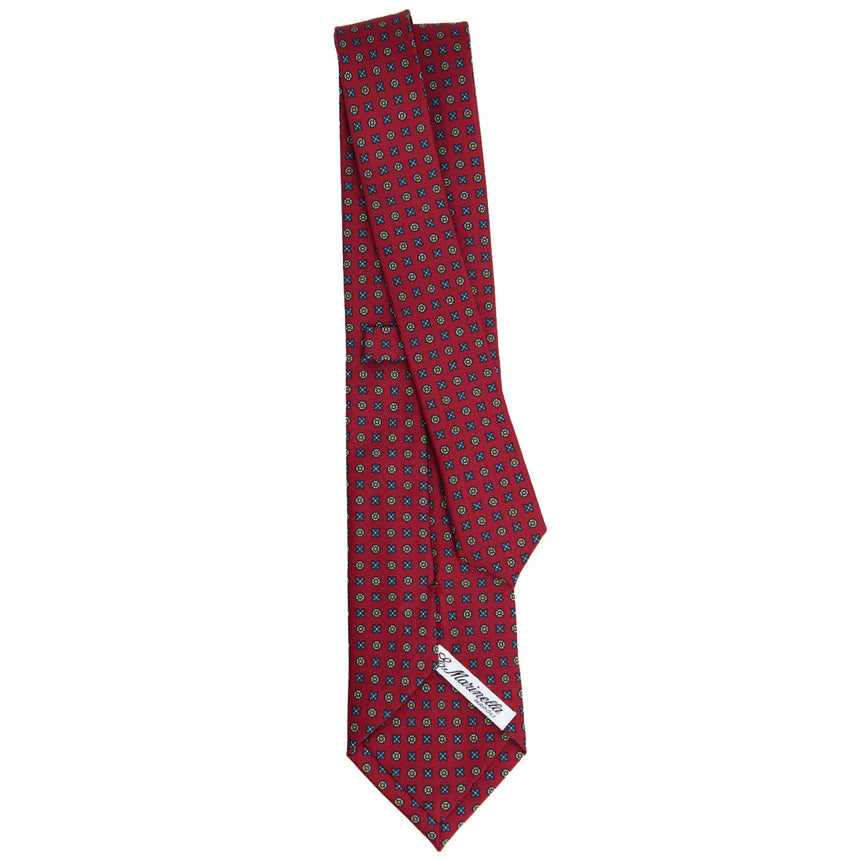 CRAVATTA SARTORIALE CLASSICA IN SETA BORDEAUX