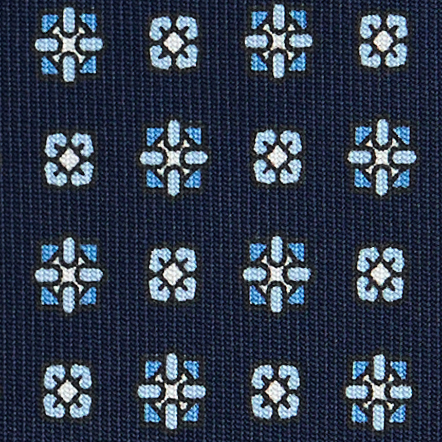 DARK BLUE SARTORIAL CLASSIC SILK TIE