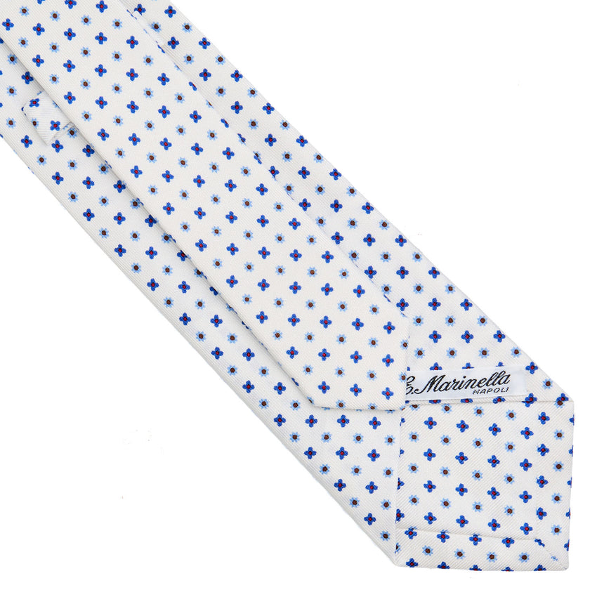 WHITE SARTORIAL CLASSIC SILK TIE