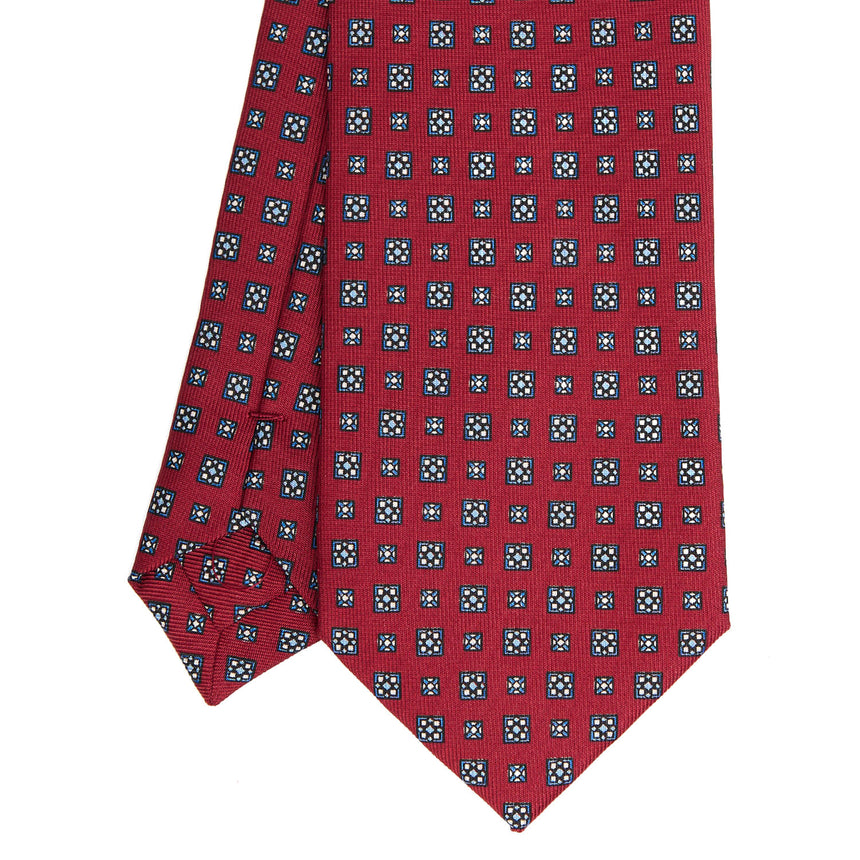 CRAVATTA SARTORIALE CLASSICA IN SETA BORDEAUX