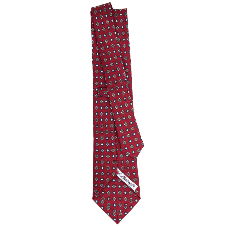 BURGUNDY SARTORIAL CLASSIC SILK TIE