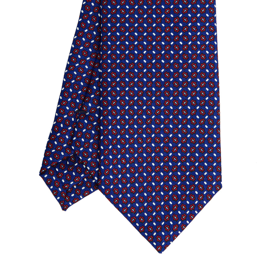 BLUETTE SARTORIAL PRINTED SILK TIE