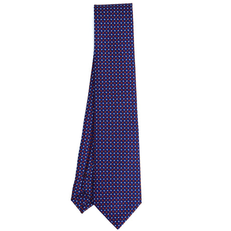 BLUETTE SARTORIAL PRINTED SILK TIE