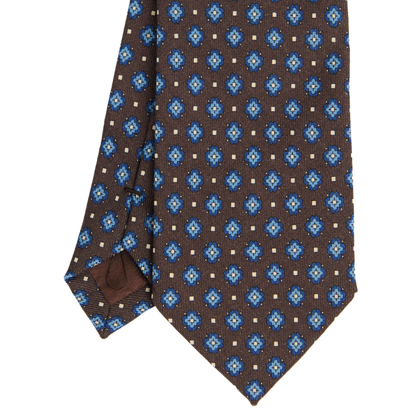 DARK BROWN SARTORIAL WOOL TIE