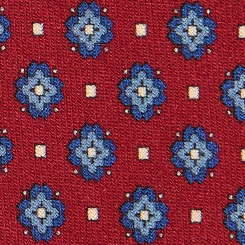 BURGUNDY SARTORIAL WOOL TIE