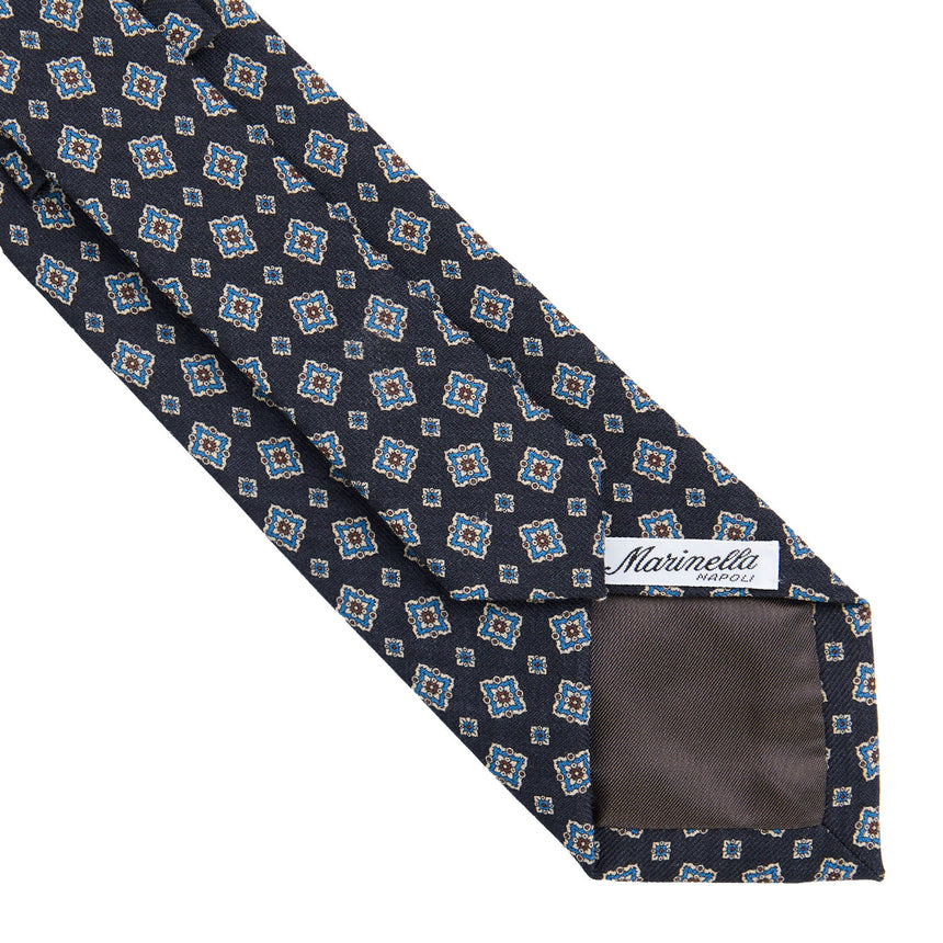 DARK BLUE SARTORIAL WOOL TIE