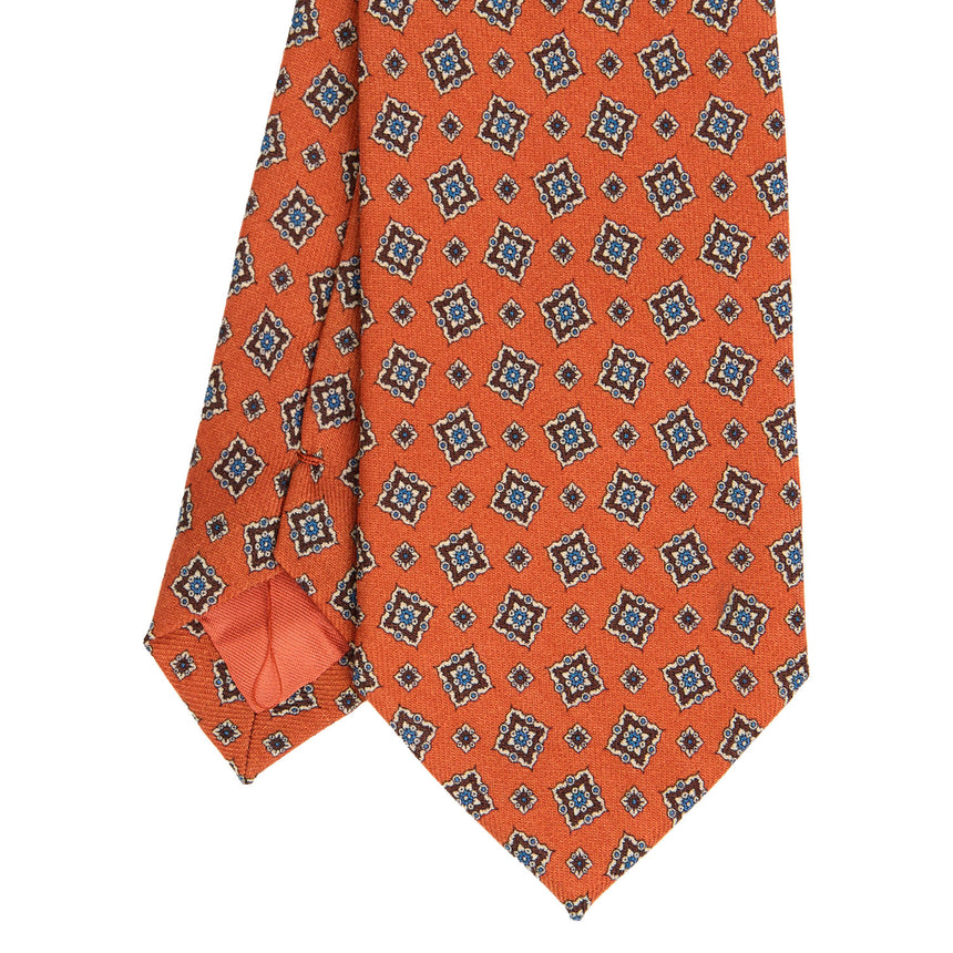 ORANGE SARTORIAL WOOL TIE