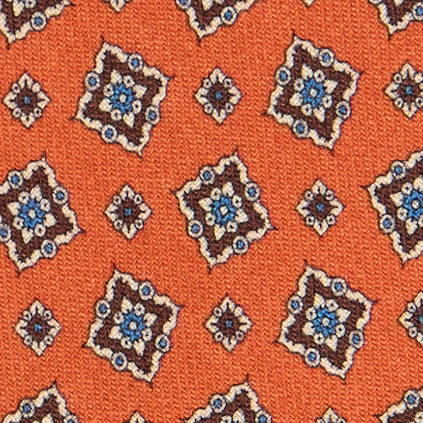 ORANGE SARTORIAL WOOL TIE