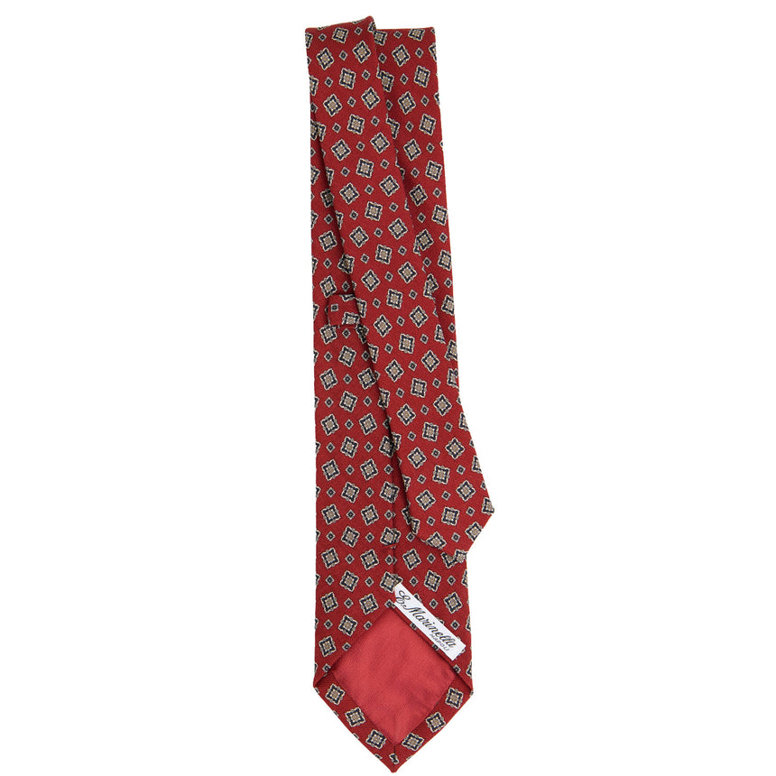 BURGUNDY SARTORIAL WOOL TIE