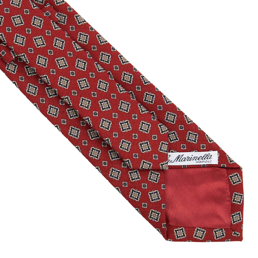 BURGUNDY SARTORIAL WOOL TIE