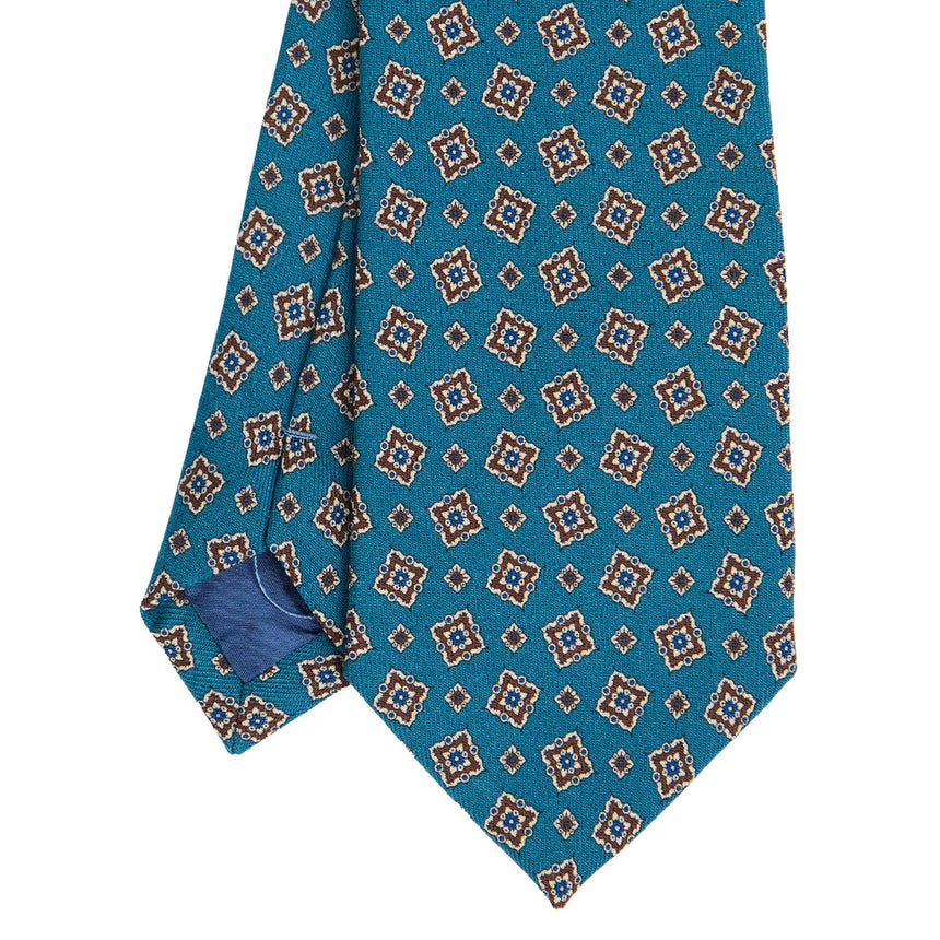 MID BLUE SARTORIAL WOOL TIE