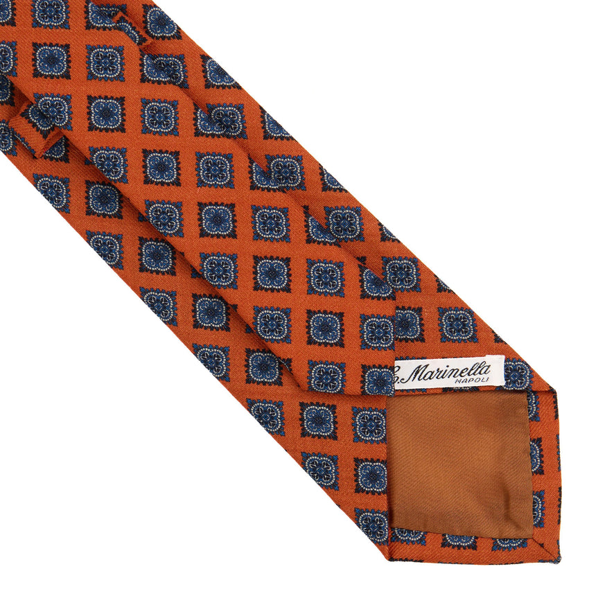 ORANGE SARTORIAL WOOL TIE