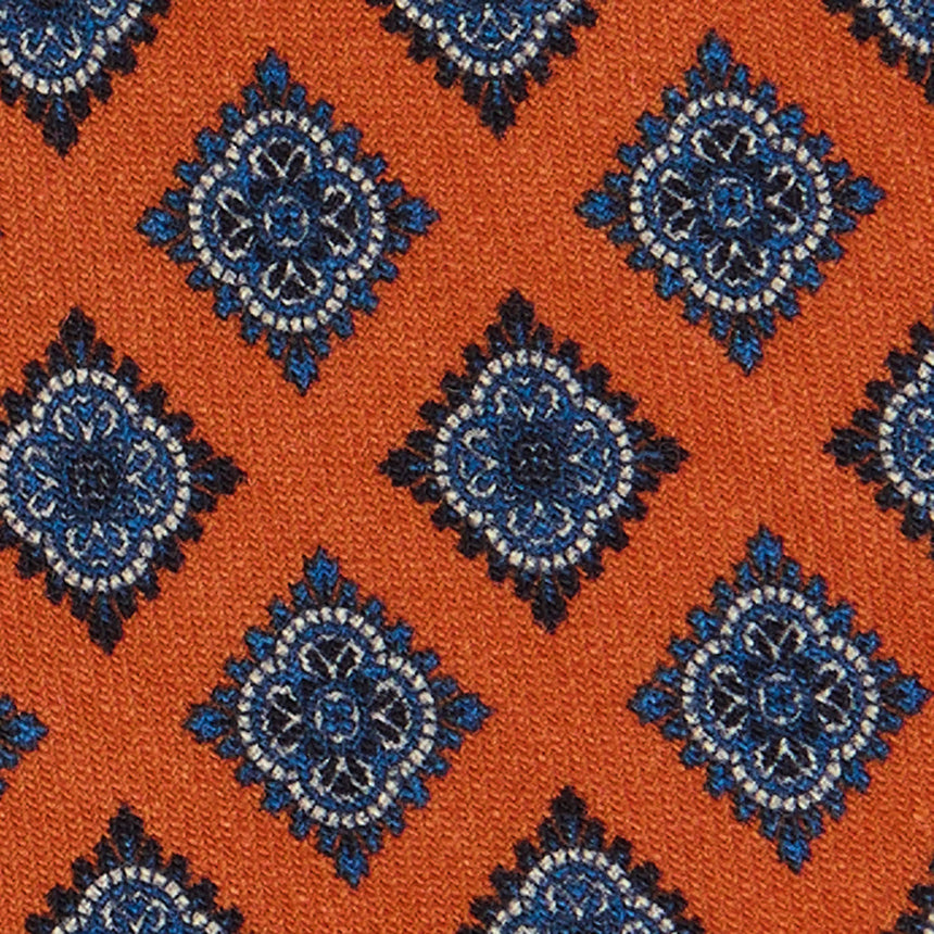 ORANGE SARTORIAL WOOL TIE