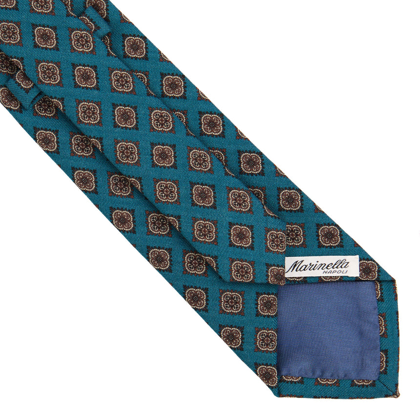 MID BLUE SARTORIAL WOOL TIE