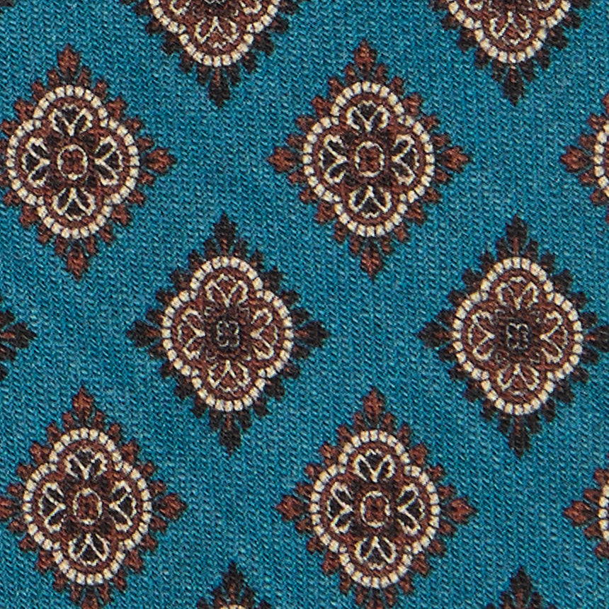 MID BLUE SARTORIAL WOOL TIE