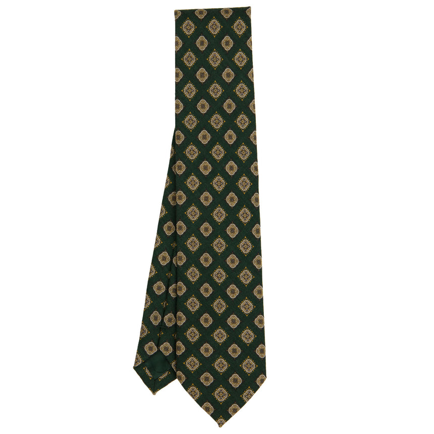 DARK GREEN SARTORIAL WOOL TIE