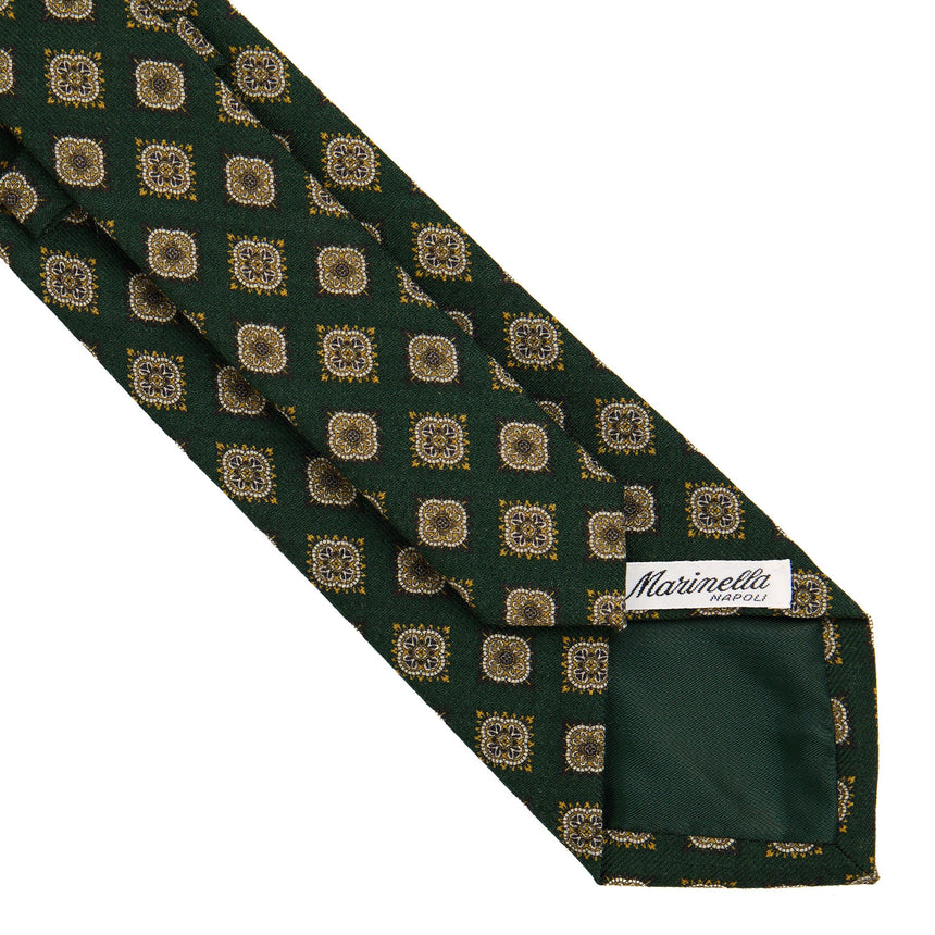 DARK GREEN SARTORIAL WOOL TIE