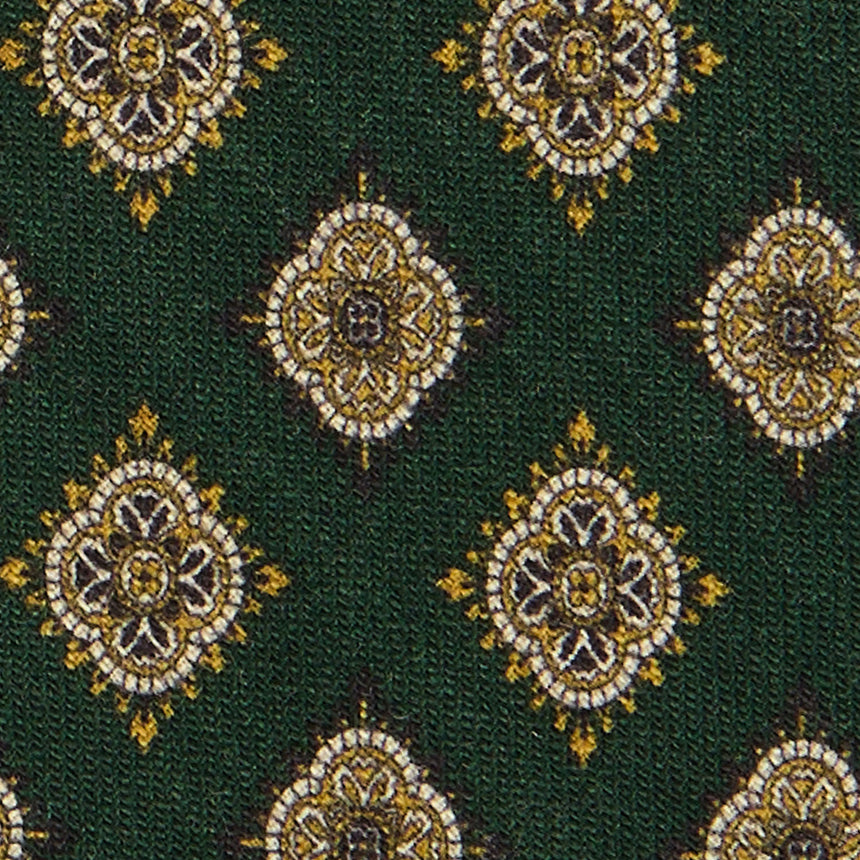 DARK GREEN SARTORIAL WOOL TIE