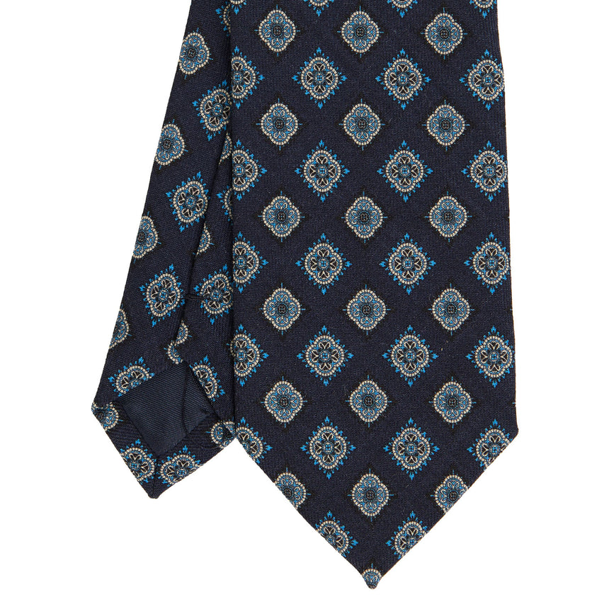 DARK BLUE SARTORIAL WOOL TIE