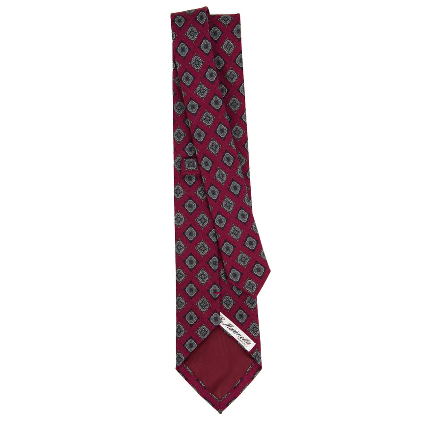 BURGUNDY SARTORIAL WOOL TIE