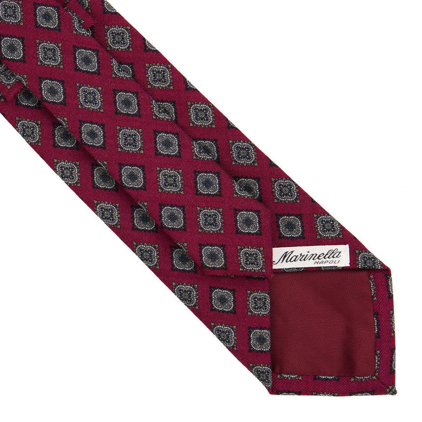 BURGUNDY SARTORIAL WOOL TIE