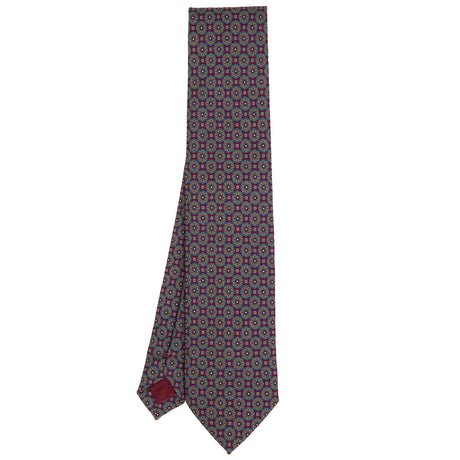 CRAVATTA SARTORIALE IN LANA BORDEAUX