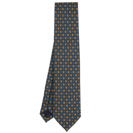 CRAVATTA SARTORIALE IN LANA GIALLO