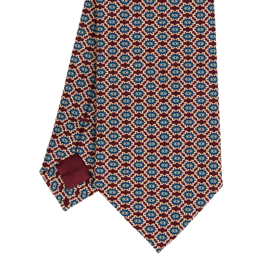 BURGUNDY SARTORIAL WOOL TIE
